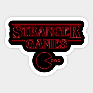 STRANGER GAMES Sticker